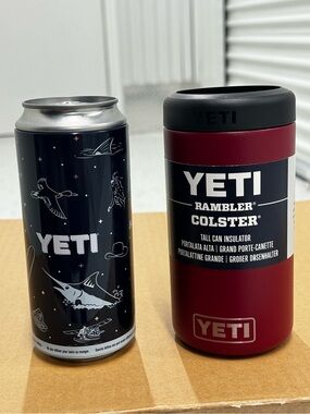 Yeti Rambler Colster 16oz Tall Can Insulator Harvest Red | New